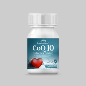 Coenzyme Q10 Q10 Ubiquinone Supplement, 100mg - 30 Chewable Tablets