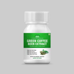 Swasthyakama's  Green Coffee Been Extract Capsule - 30 caps 500 mg natural vegan