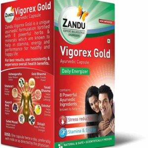 Zandu Vigorex Gold Capsules (20 Caps)