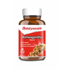 Baidyanath Ashwagandha- General Wellness Tablets (60 Tab) |